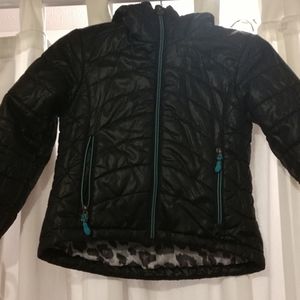 Girls Pacific Trail shiny puffer jacket